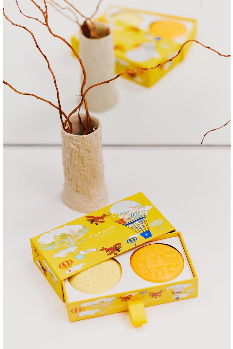 Miami & Saint-Tropez Soap Gift Box, Alternate, color, YELLOW/ ORANGE