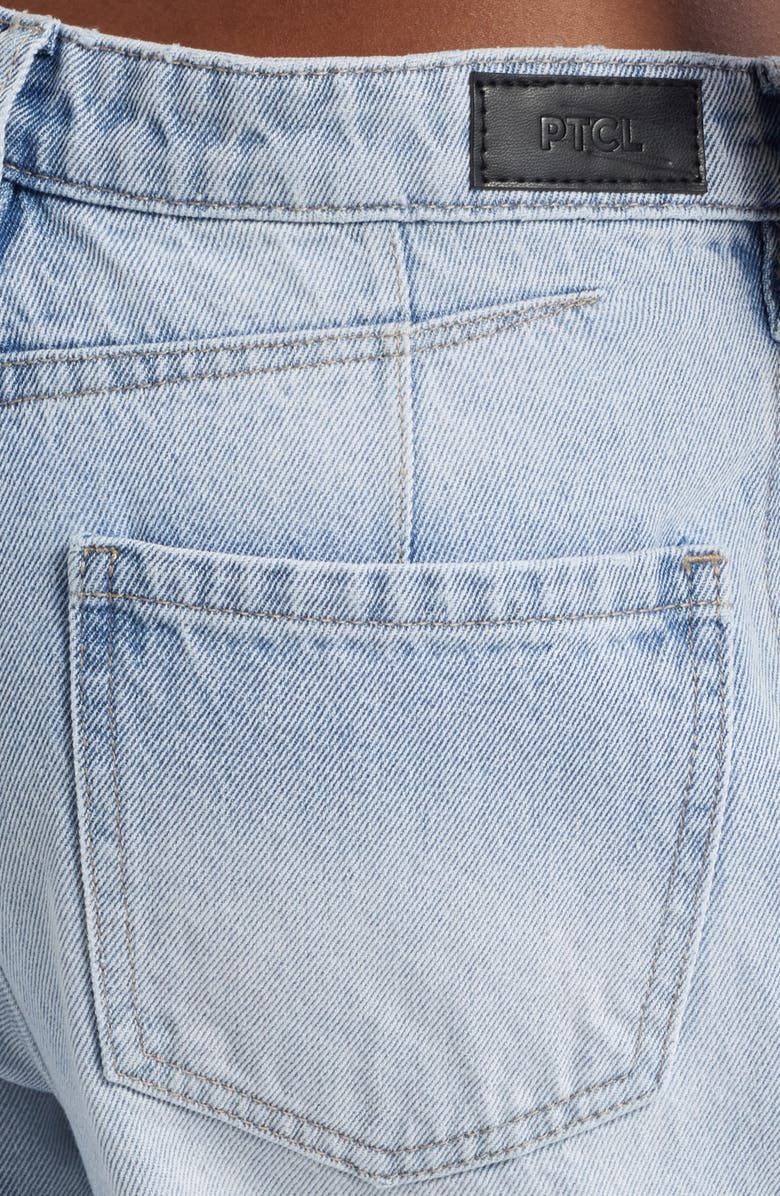 PTCL Low Loose Distressed Barrel Leg Jeans, Alternate, color,