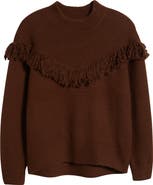 Treasure & Bond Novelty Fringe Sweater