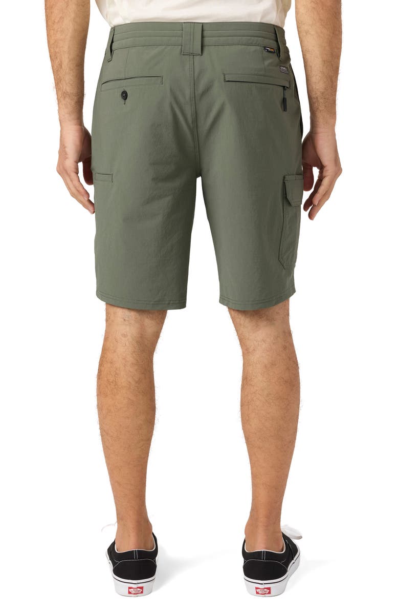 O'Neill TRVLR Hybrid Cargo Shorts, Alternate, color, Dark Olive