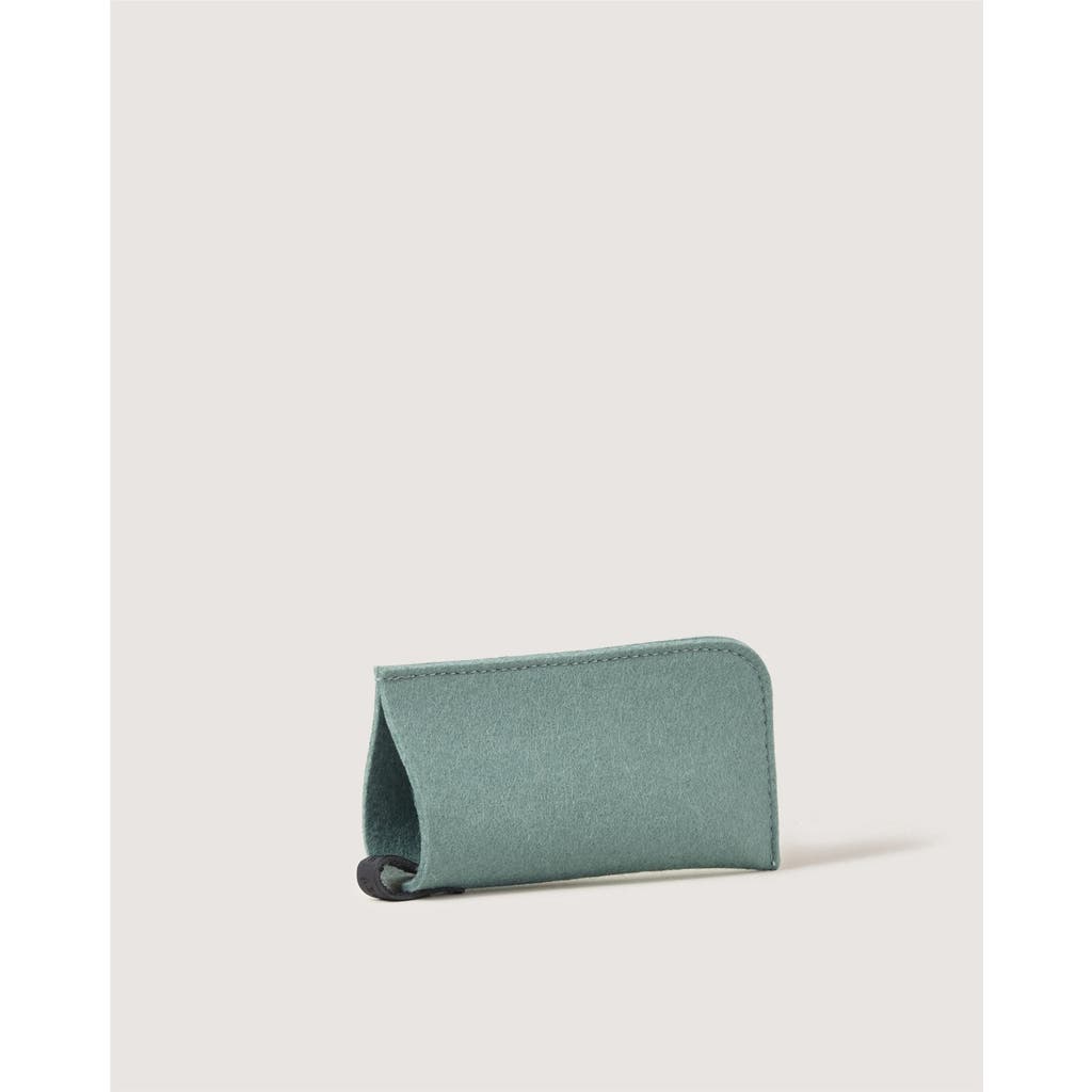 Graf & Lantz Graf Lantz Classic Merino Wool Eyeglass Sleeve In Green