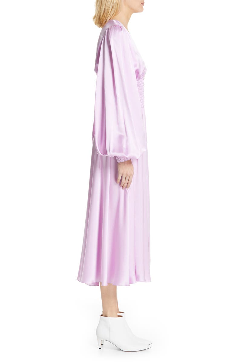 CAROLINE CONSTAS Syros Silk Dress, Alternate, color, 