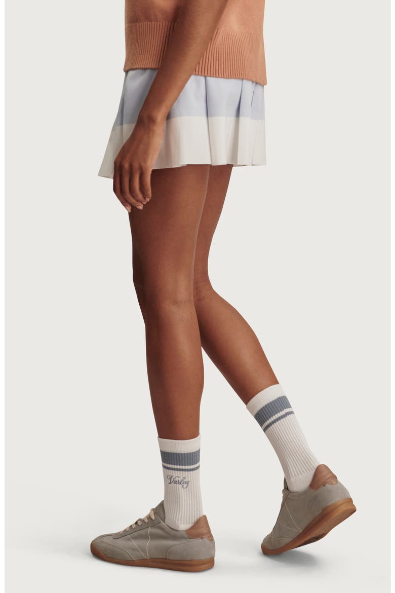 Chase High Waist Skort, Alternate, color, XENON BLUE