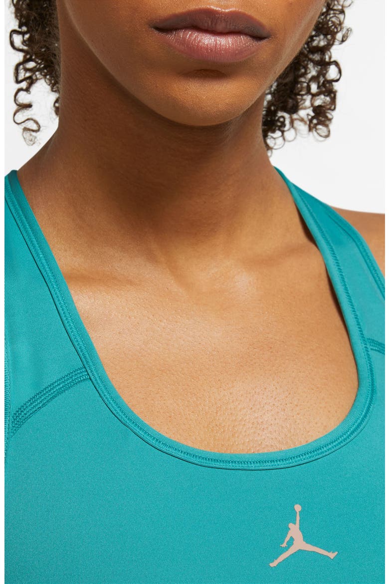 Jumpman Sports Bra, Alternate, color, WASHED TEAL/ SAND DRIFT