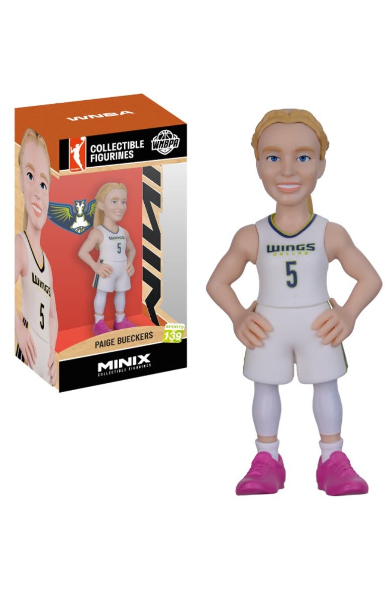 Paige Bueckers (Dallas Wings) Minix 4.5-Inch Vinyl WNBA Figure, Main, color, Multi-Color