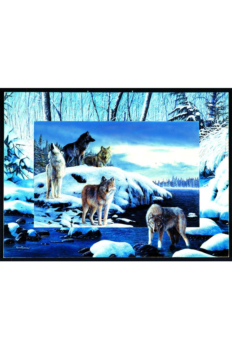 Ice Wolves 1000 piece Jigsaw Puzzle for Adults, Alternate, color, Multicolor