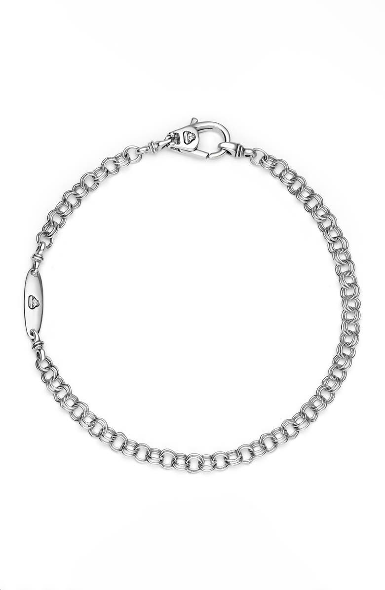 LAGOS Men's Anthem High Jinks Chain Bracelet, Alternate, color, Silver