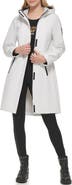 KARL LAGERFELD PARIS Water Resistant Hooded Raincoat