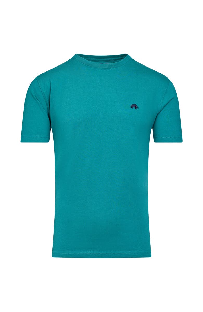 Raging Bull YFC Bull Horns Back Print T-Shirt, Alternate, color, Teal