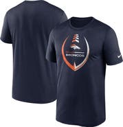 Nike Men's Nike Navy Denver Broncos Icon Legend Performance T-Shirt