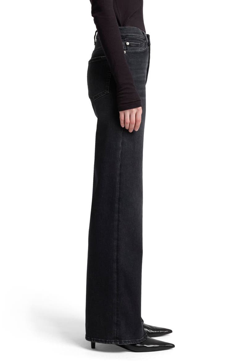 Jo Ultra High Waist Wide Leg Jeans, Alternate, color, BOTTOMLINE