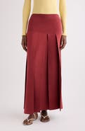 Alaïa Pleated Sweater Skirt