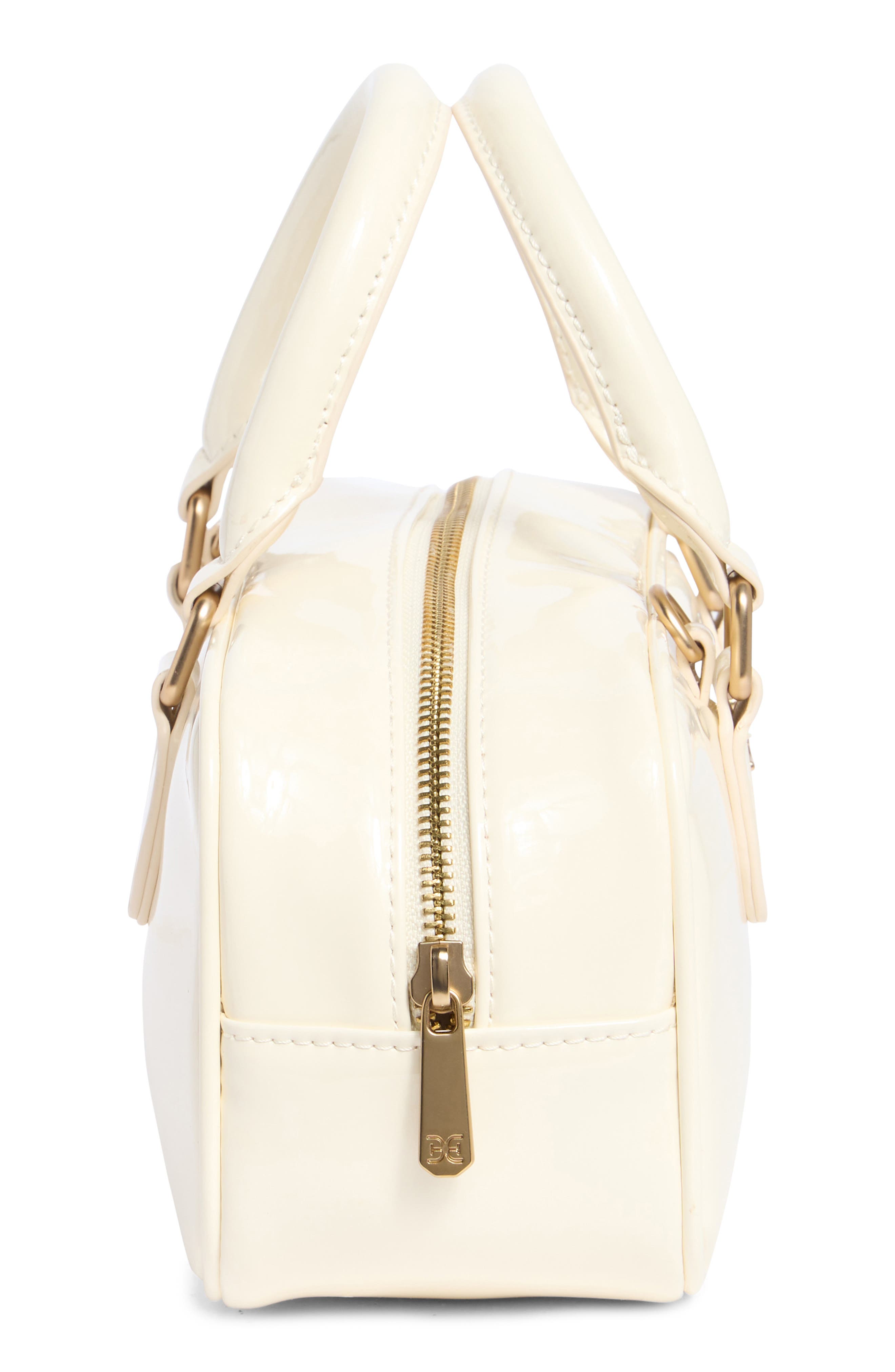 Sam Edelman Elcie Mini Crossbody Bag, Alternate, color, Ivory