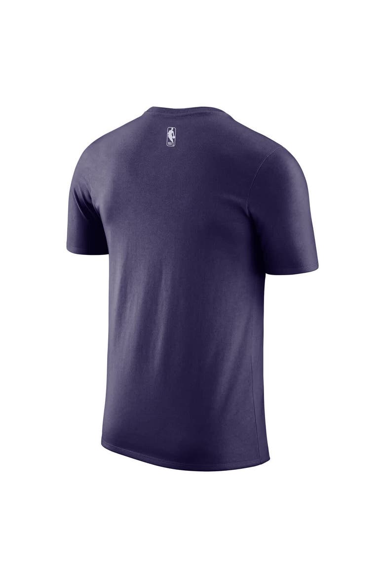 Men's Nike  Purple Sacramento Kings 2025/26 City Edition Remix Essential Logo T-Shirt, Alternate, color, Purple