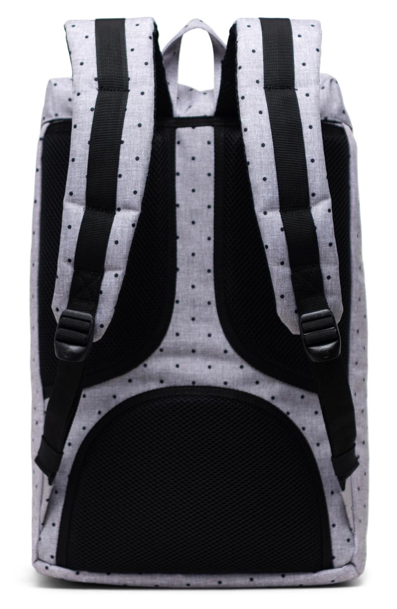 Little America - Mid Volume Backpack, Alternate, color, POLKA DOT GREY/BLACK