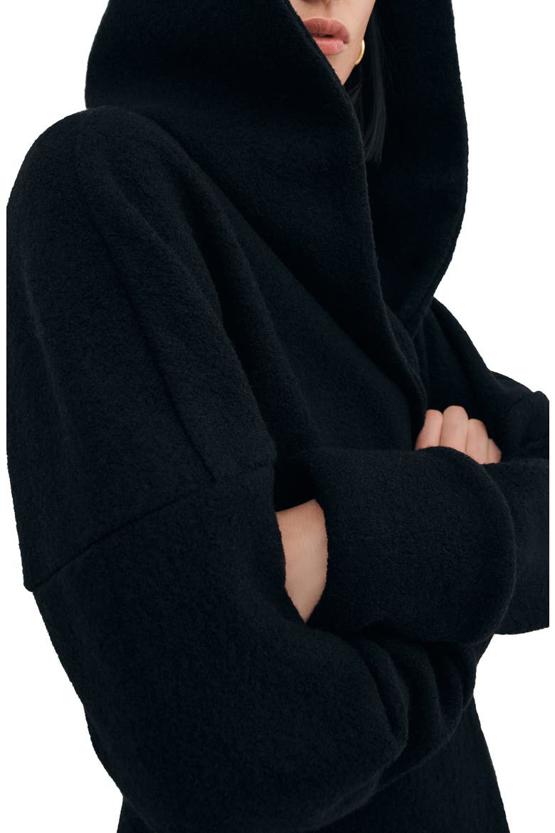 Kyota Hooded Jacket, Alternate, color, BLACK
