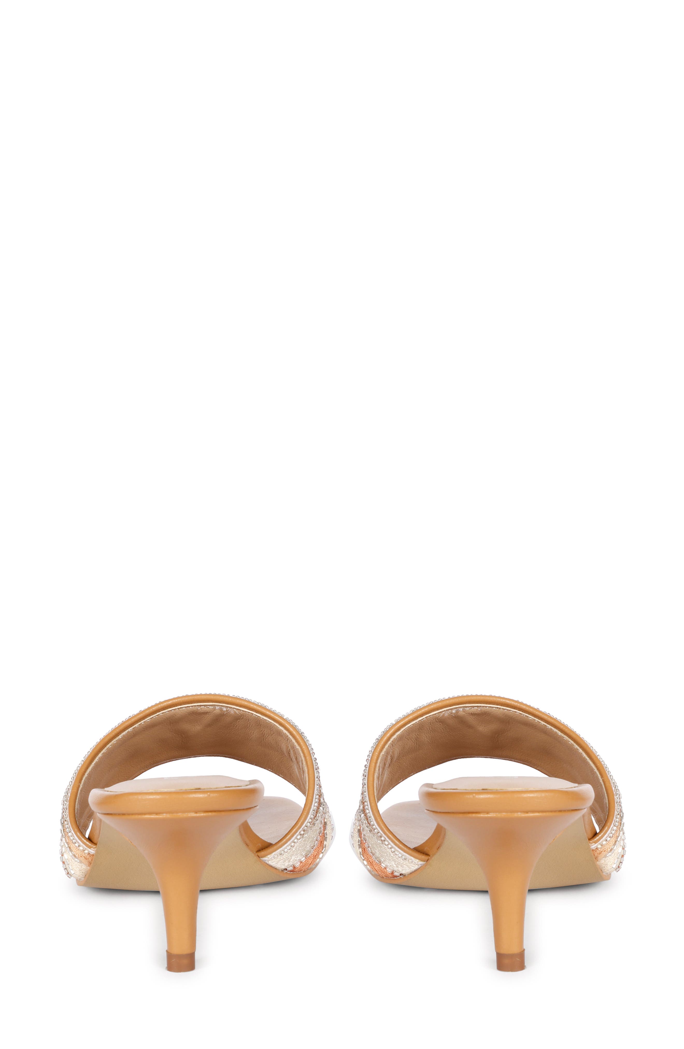 SAINT G Rina Kitten Heel Slide Sandal, Alternate, color, 