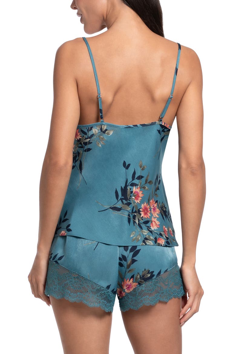 Carlie Cami Short Pajamas, Alternate, color, CARIBBEAN BLUE