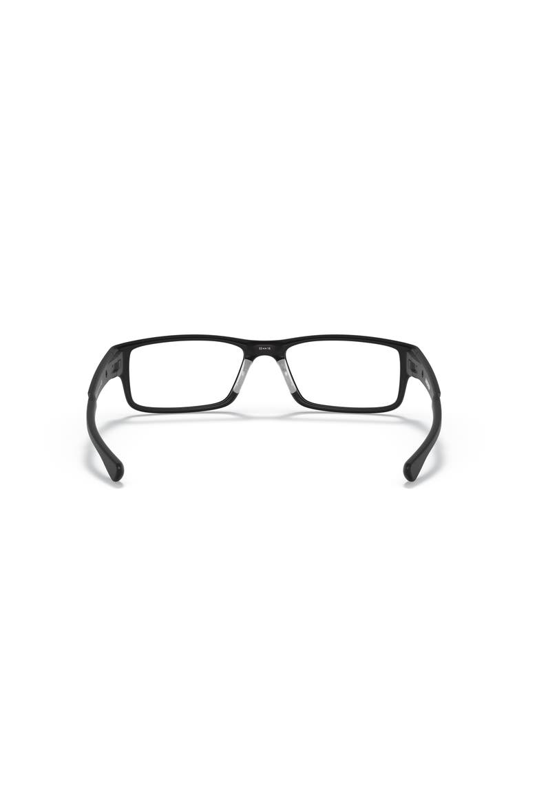 53mm Rectangle optical glasses, Alternate, color, Black