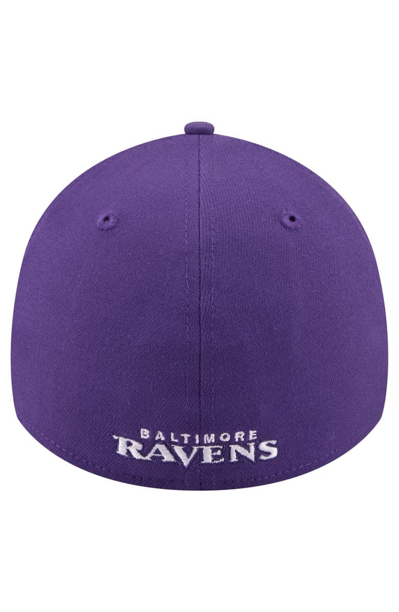 New Era Men's New Era Purple Baltimore Ravens Core Team 39THIRTY Flex Hat, Alternate, color, Purple