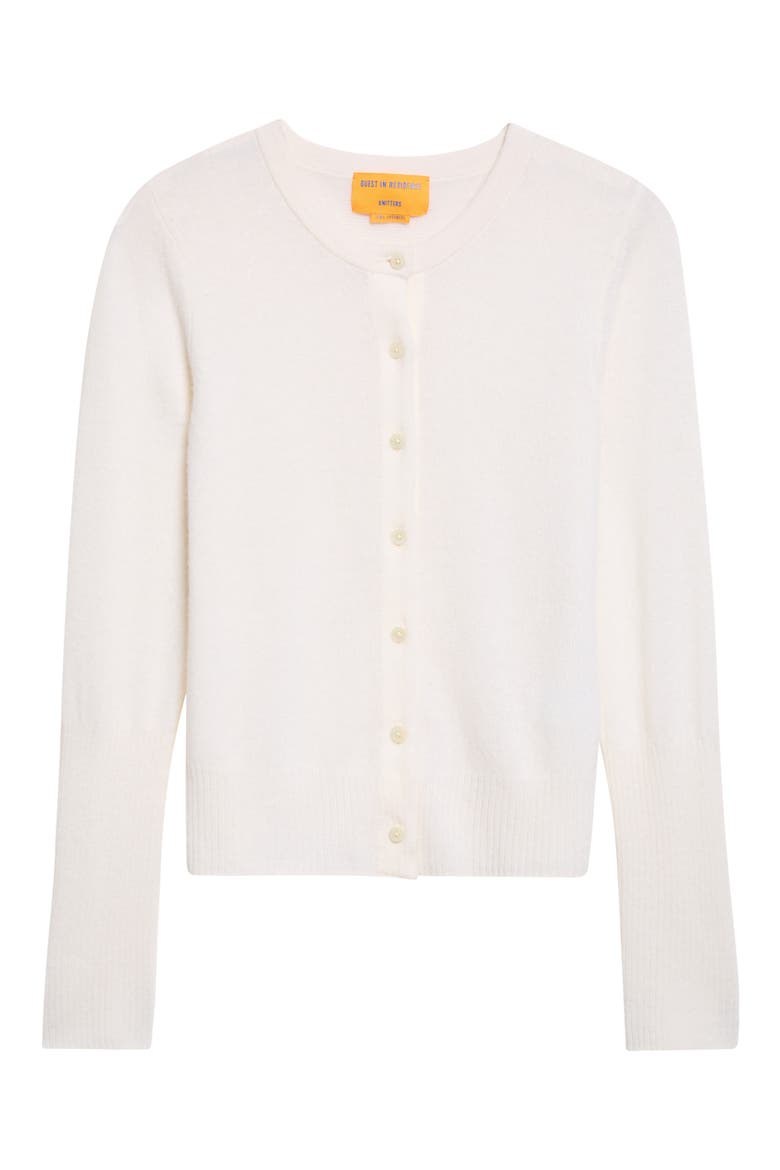 Jane Cashmere Cardigan, Alternate, color, CREAM