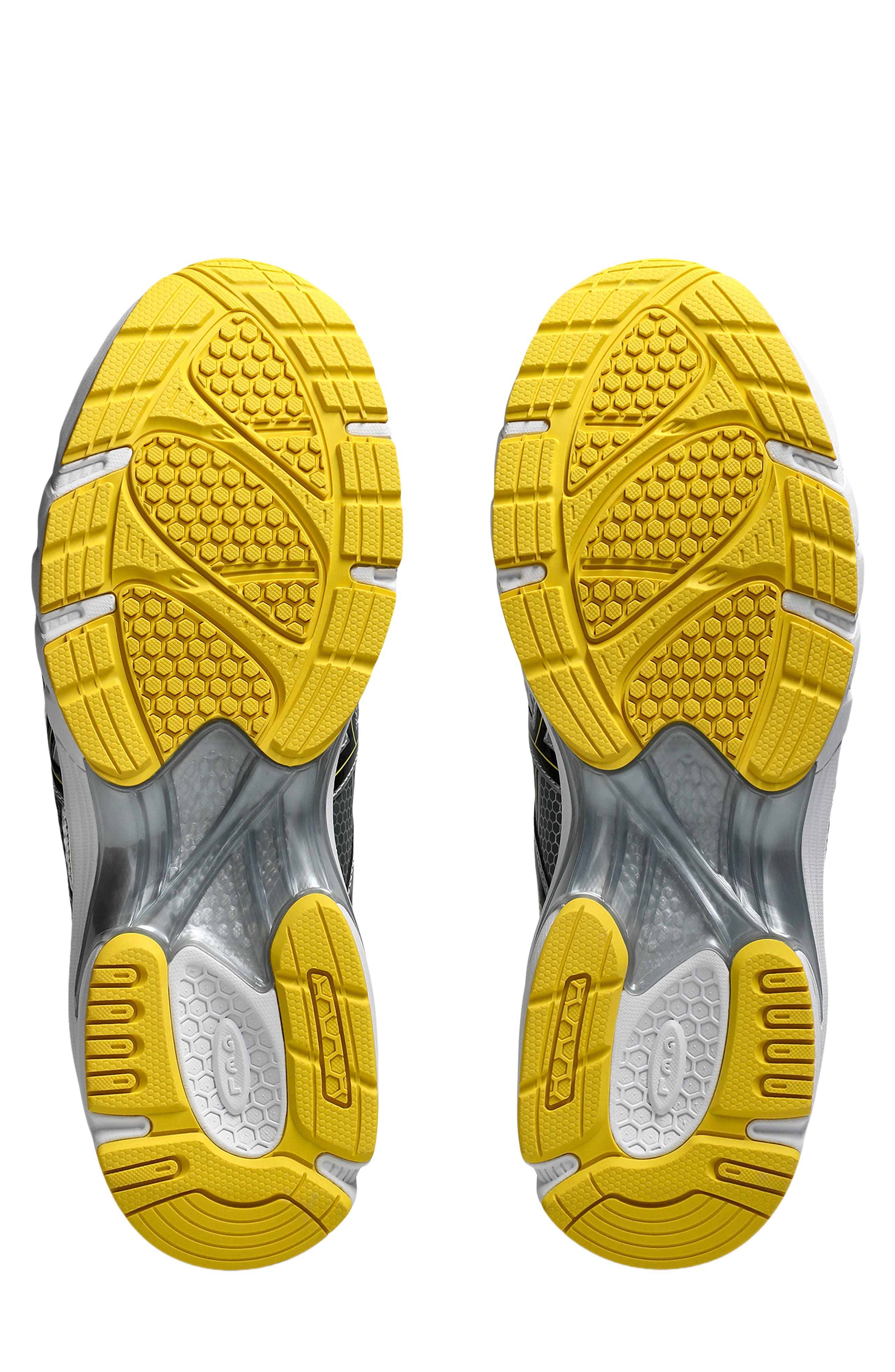 GEL-DS TRAINER 14 Running Shoe, Alternate, color, WHITE/TAI-CHI YELLOW