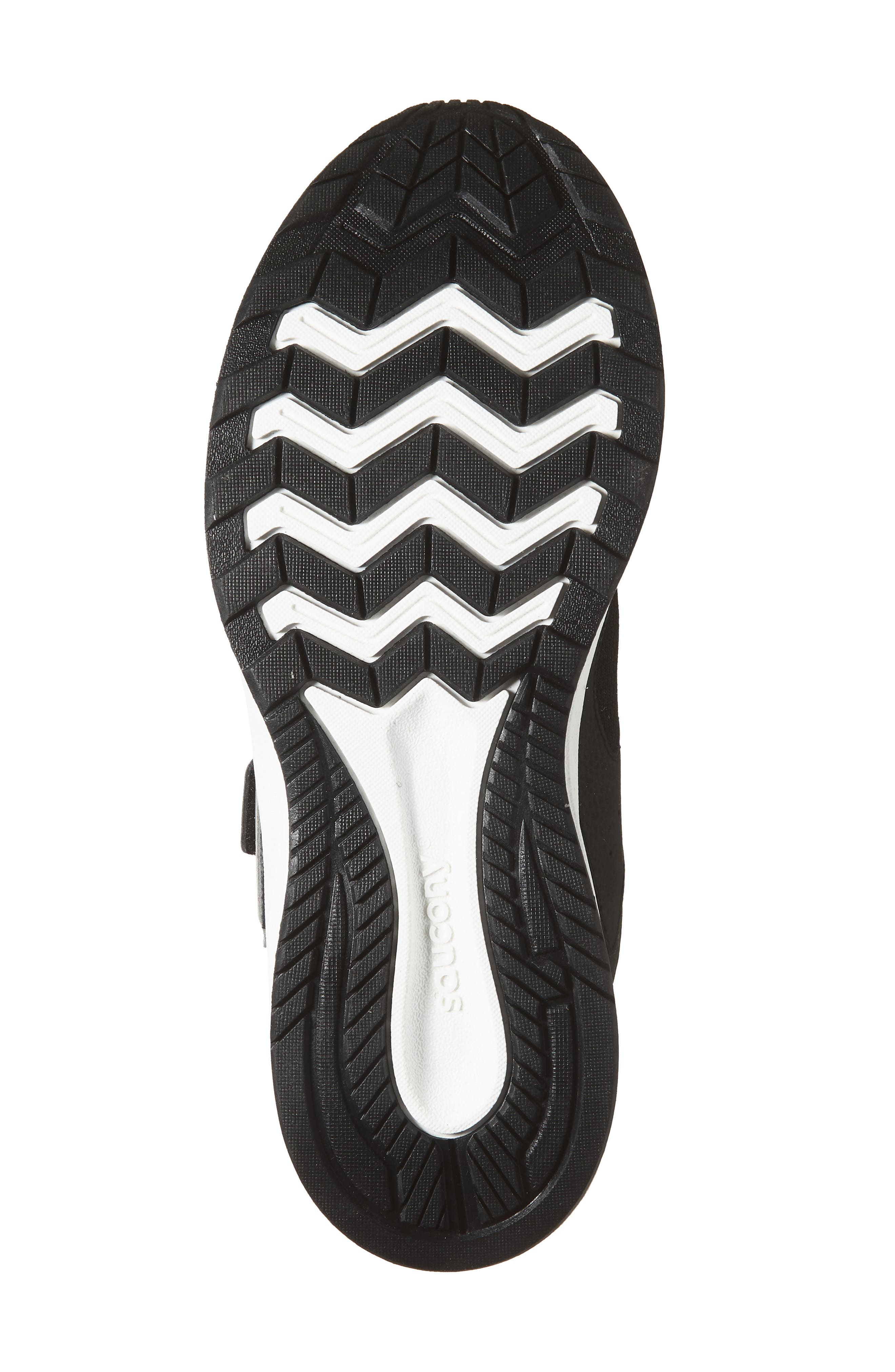 Saucony Kids' Cohesion Kidz A/C Sneaker, Alternate, color, Black/ White