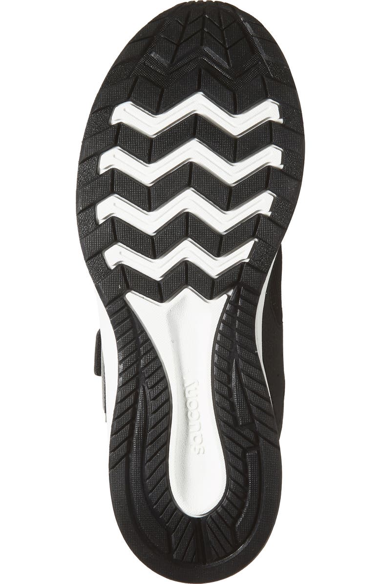 Saucony Kids' Cohesion Kidz A/C Sneaker, Alternate, color, Black/ White