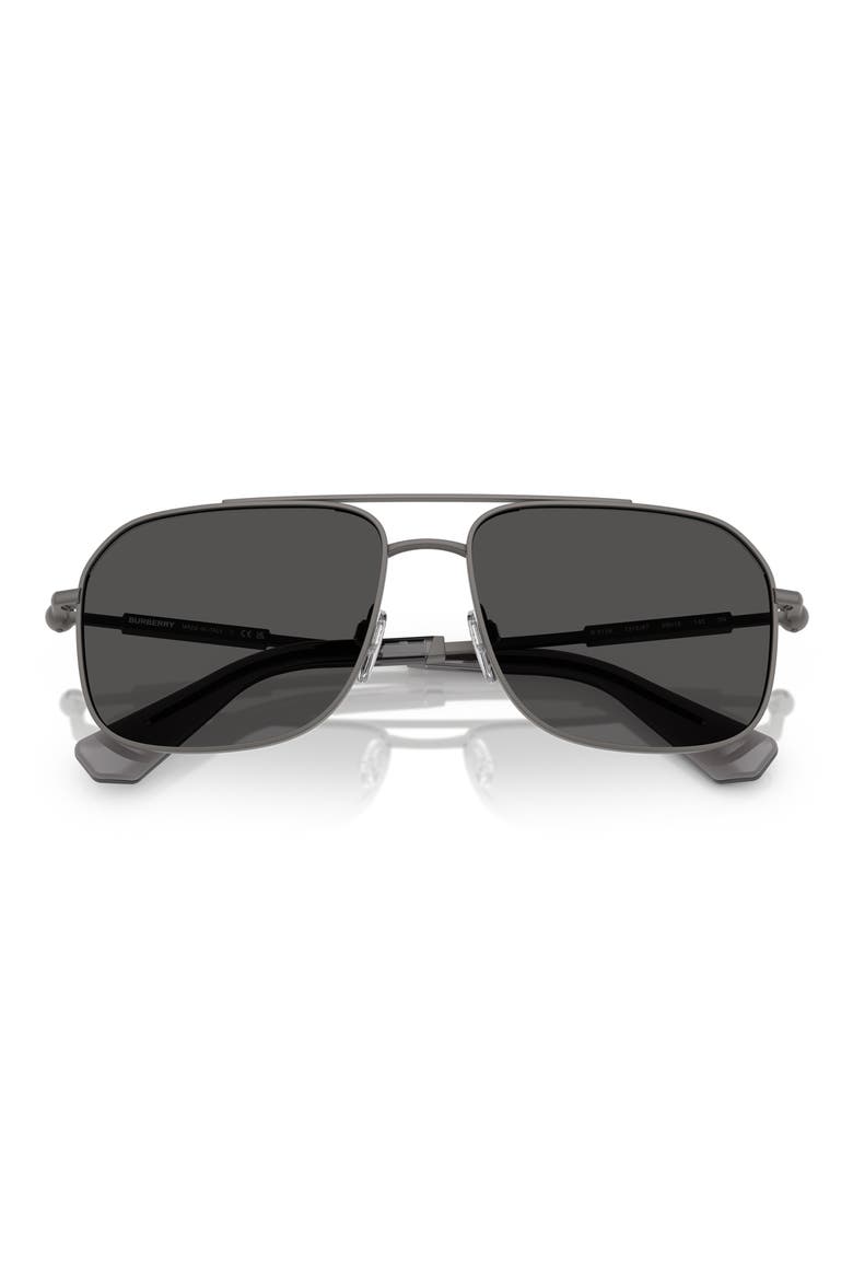 59mm Pilot Sunglasses, Main, color, GREY