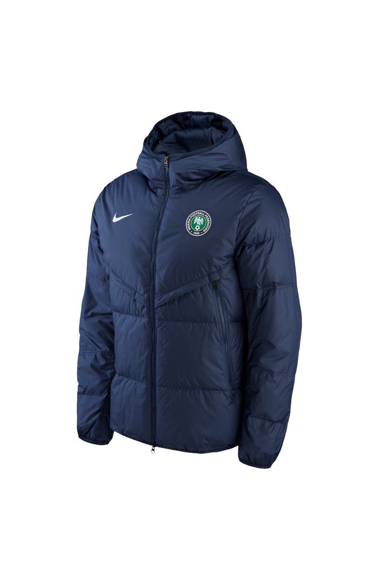 Nike Men's Nike Navy Nigeria National Team Strike Hoodie Full-Zip Jacket, Alternate, color, Navy