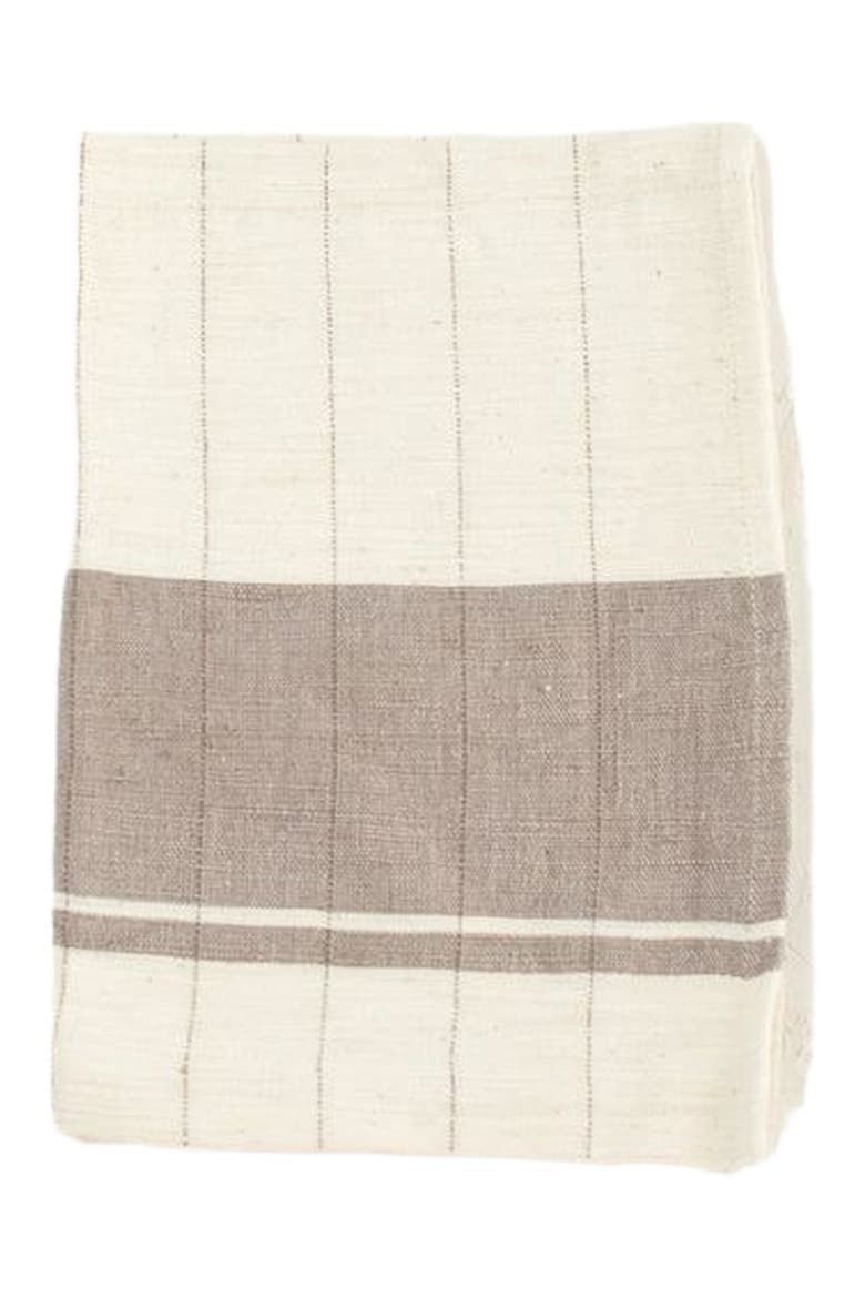Chelsea Cotton Tea Towel - Set of 2, Main, color, Stone