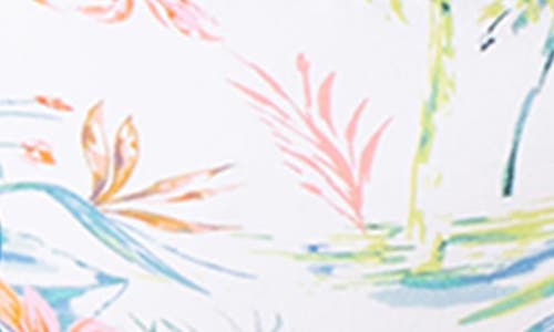 Roxy North Shore Hipster Shirred Back Bikini Bottoms In Multi