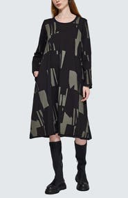 LUUKAA Rivelle Printed Jersey Dress