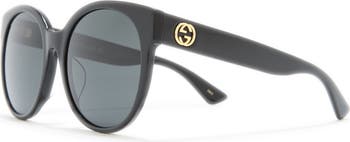 56mm Round Sunglasses