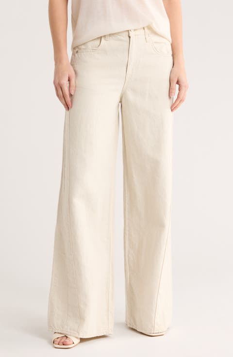 Almost Famous Cotton & Linen Blend Pants