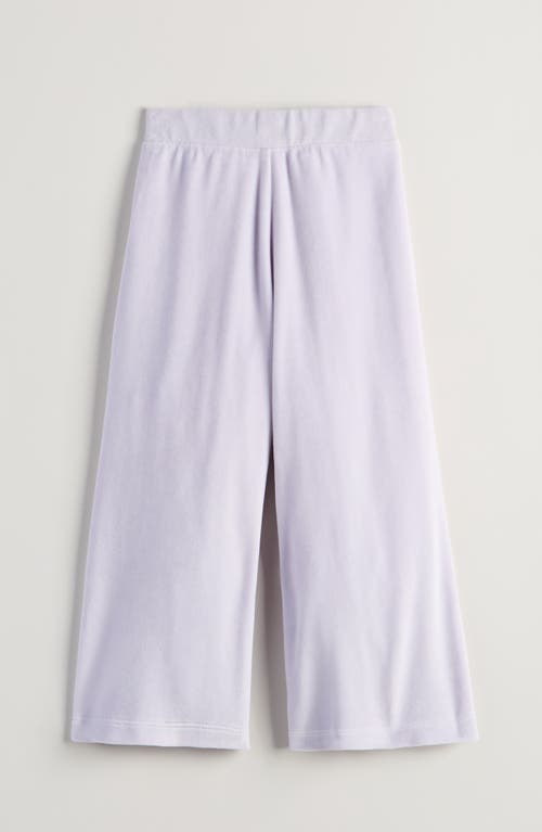 Tucker + Tate Kids' Ruffle Pocket Velour Pants In Blue