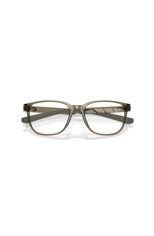 Costa 49mm Rectangle Optical Glasses In Brown