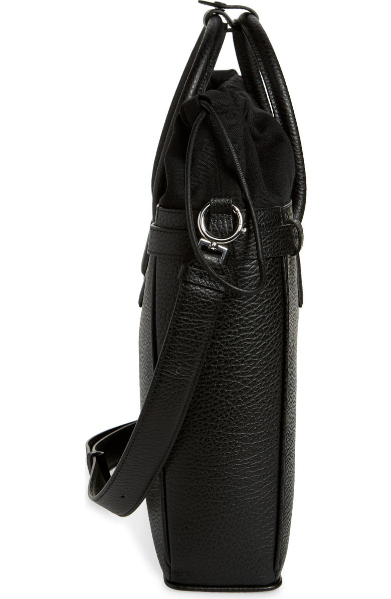 Maison Margiela 5AC Daily Leather Document Holder Satchel, Alternate, color,