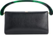 Dries Van Noten Crisp Leather Top Handle Bag