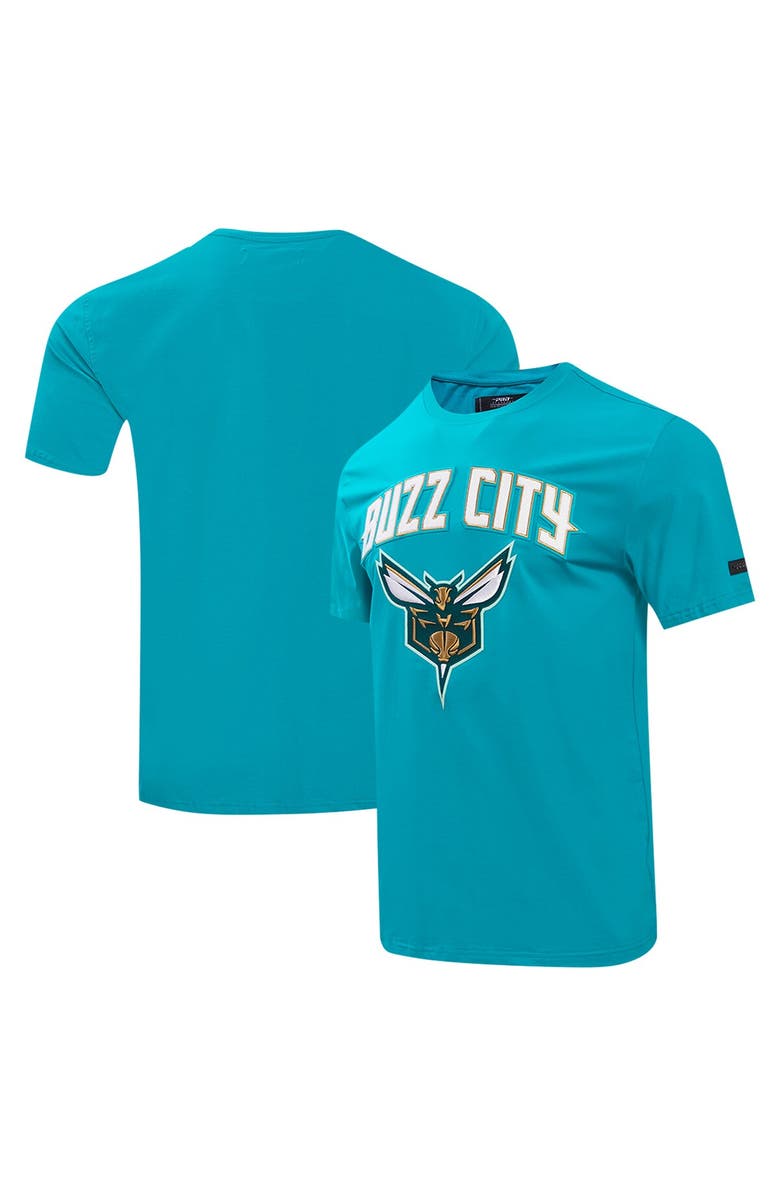 PRO STANDARD Men's Pro Standard Teal Charlotte Hornets 2023 City Edition T-Shirt, Alternate, color, Teal