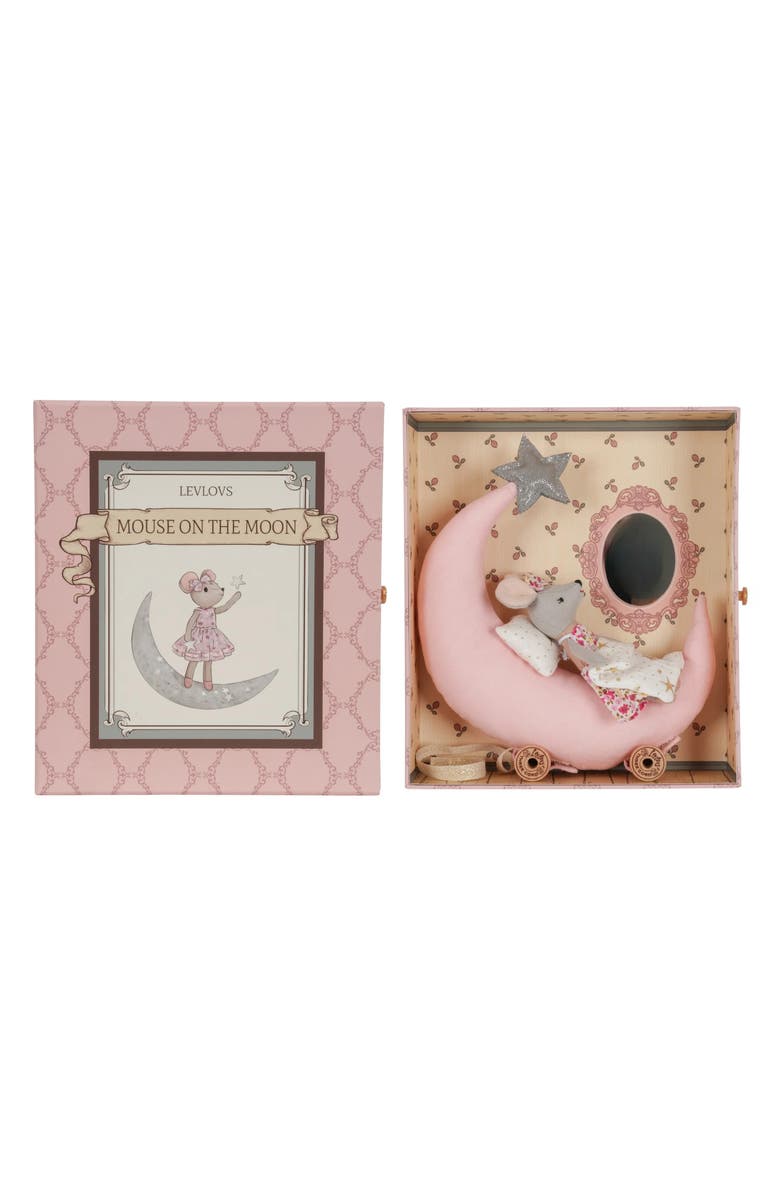 JABBER BALL Mouse on the Moon Stuffed Animal Set, Alternate, color, Multi