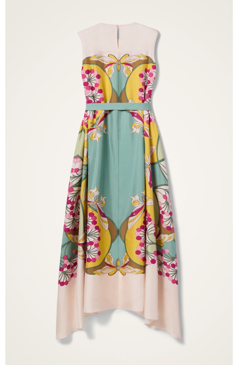 La DoubleJ San Carlo Dress, Alternate, color, Florette Placée Fuchsia