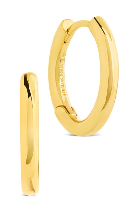 Carmen Polished Infinity Micro Hoop Earrings