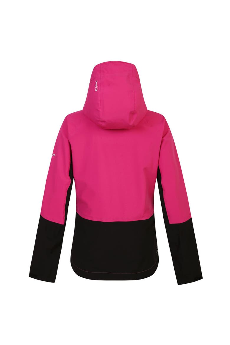 Excalibar Ski Jacket, Alternate, color, Pure Pink and Black