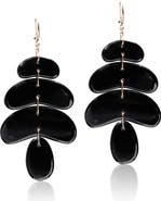 Ten Thousand Things Small Black Onyx Earrings