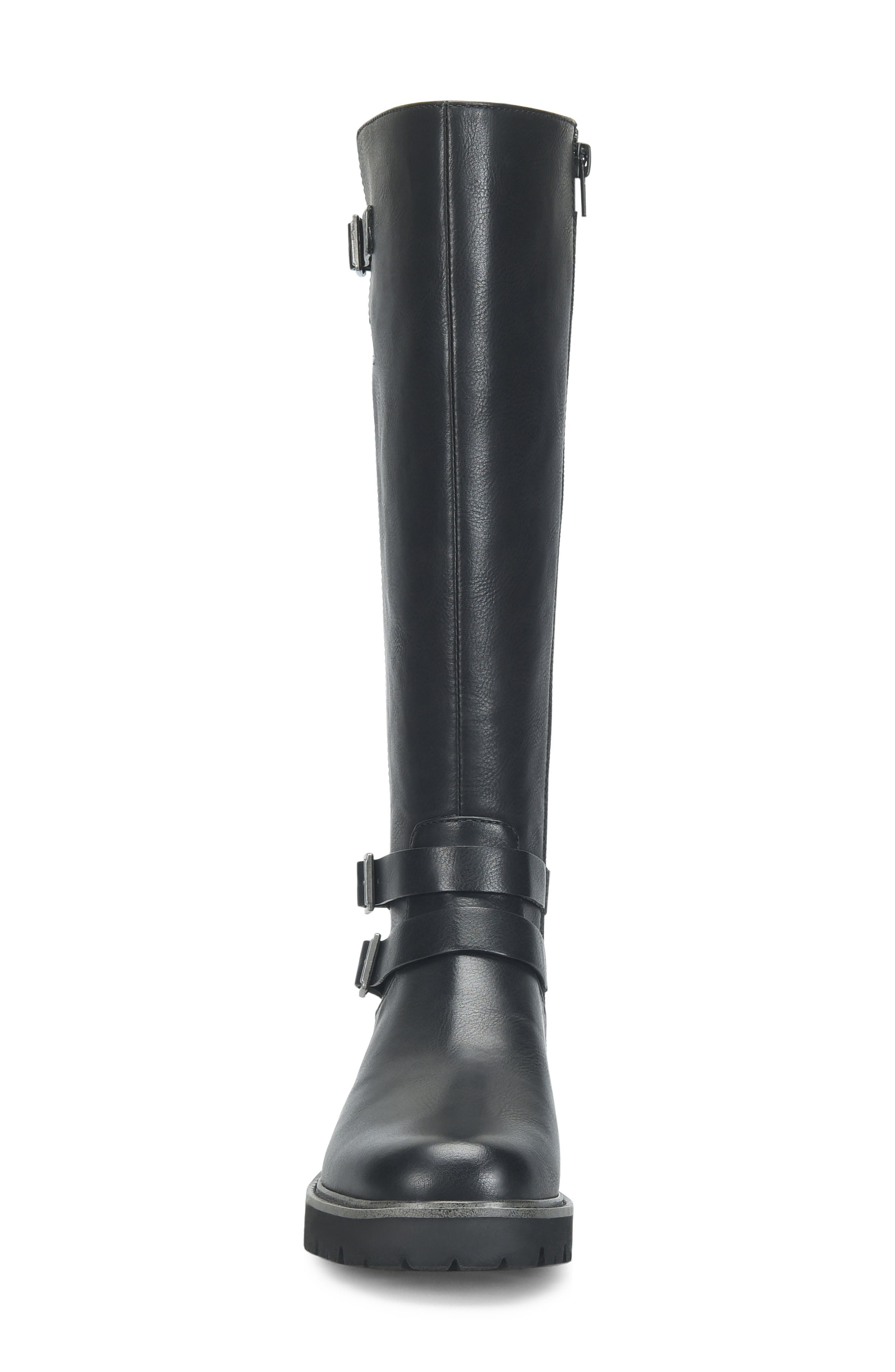 KORKS Fay Knee High Boot, Alternate, color, Black