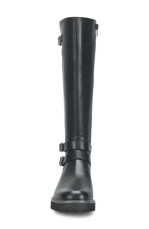 Korks Fay Knee High Boot In Black