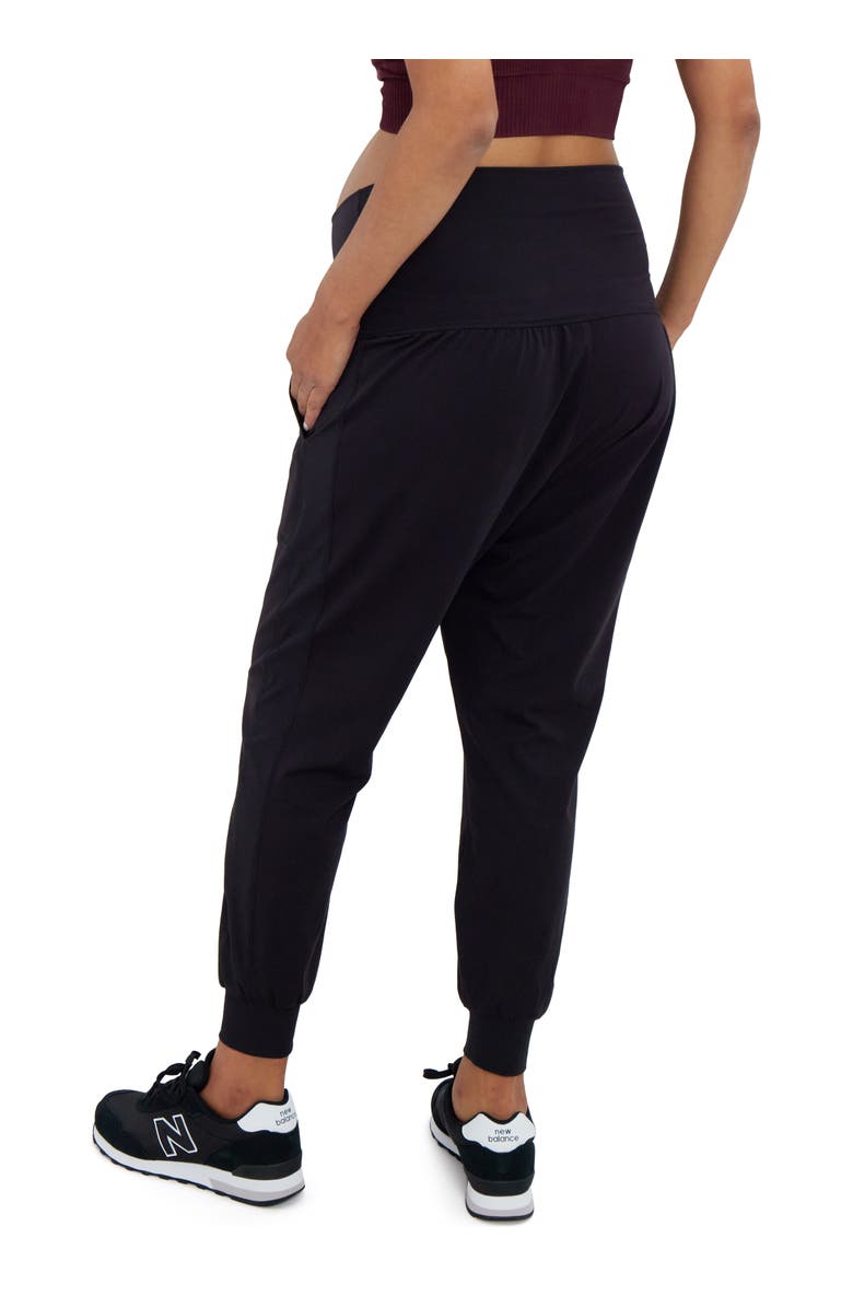 Ingrid & Isabel The Ultimate Fold Down Maternity Jogger, Alternate, color, 