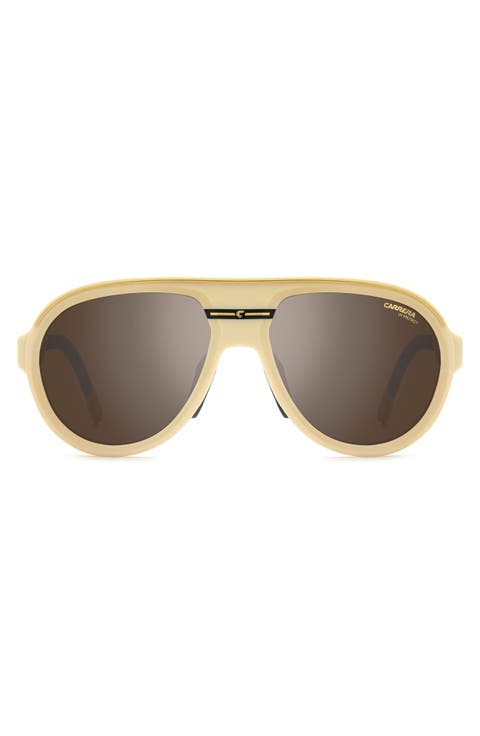 C Sport 57mm Shield Sunglasses
