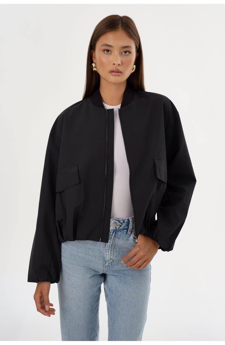 LAMARQUE IRIANA | Bomber Jacket, Main, color, Black